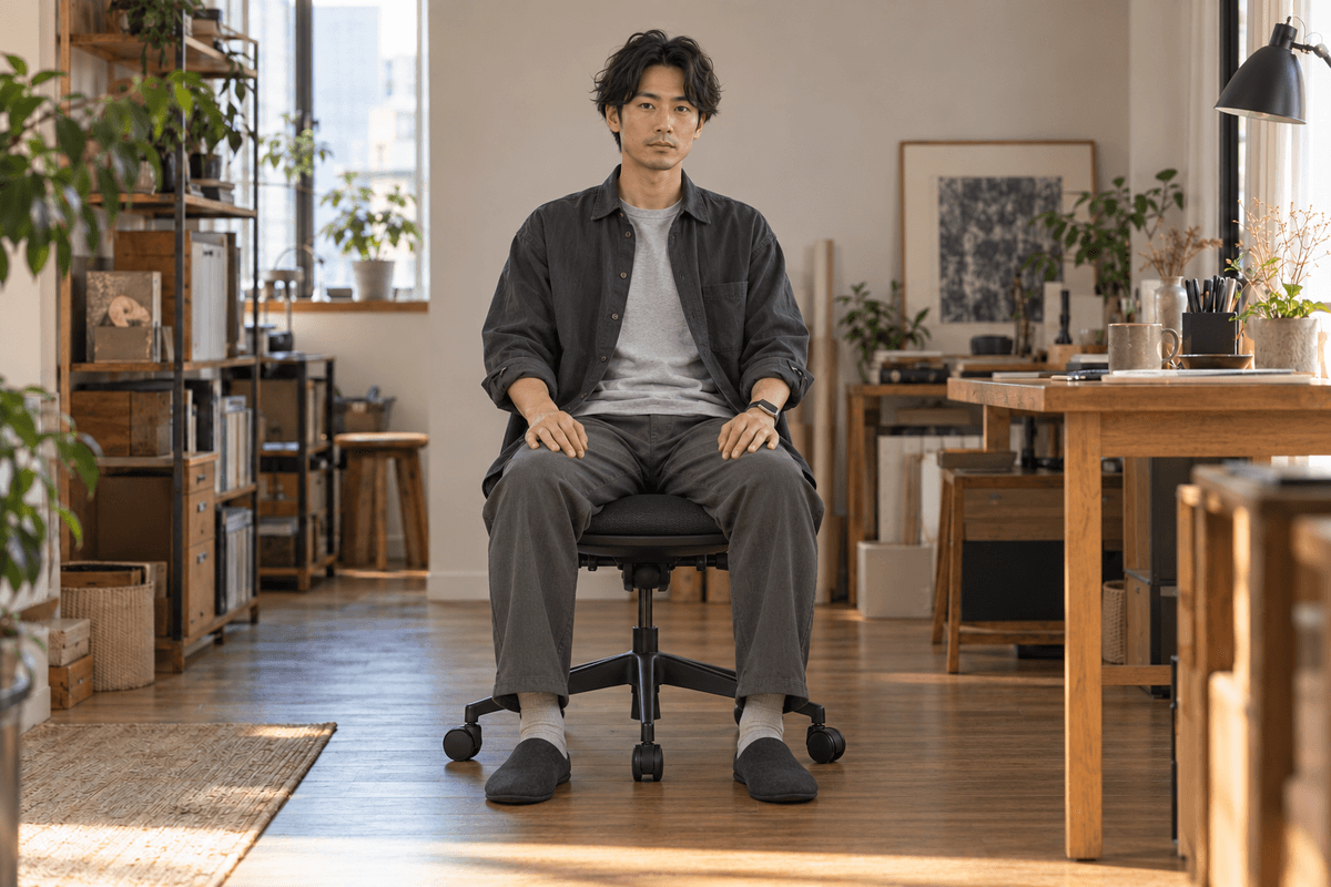 落ち着く